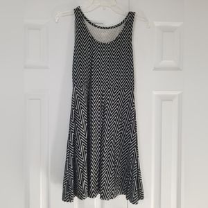 Black and white dress